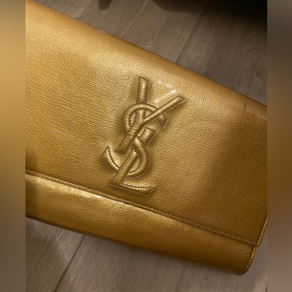 Yves Saint Laurent Patent YSL Clutch - Picture 2 of 7